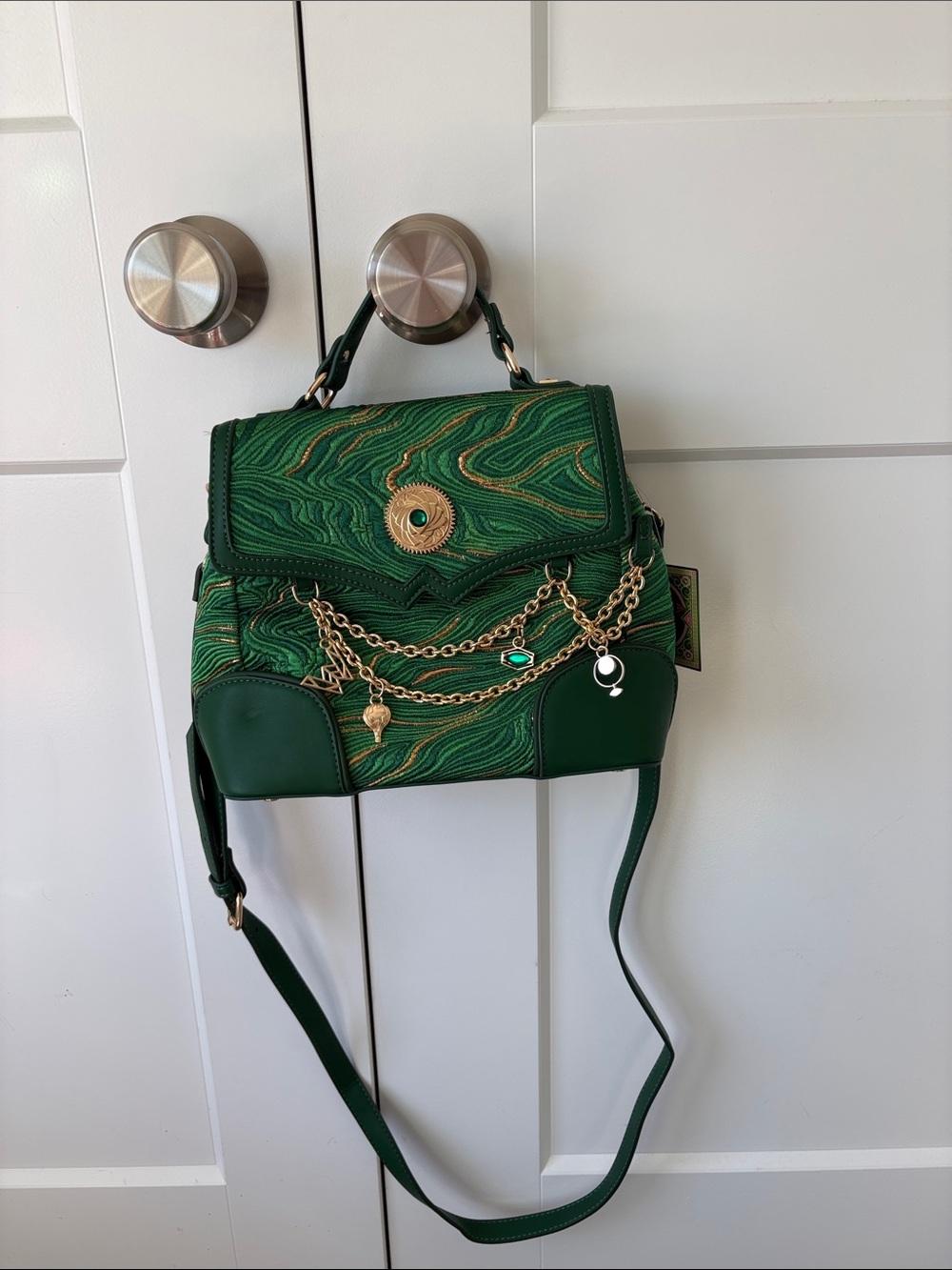 NWT- Our universe “wicked” emerald city satchel